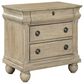 Belle Furnishings Rustic Traditions 4-Piece King Sleigh Bedroom Set in Saddle Tan, , large