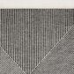 Magnolia Home Newton NET-01 5" x 7"6" Charcoal and Ivory Area Rug, , large