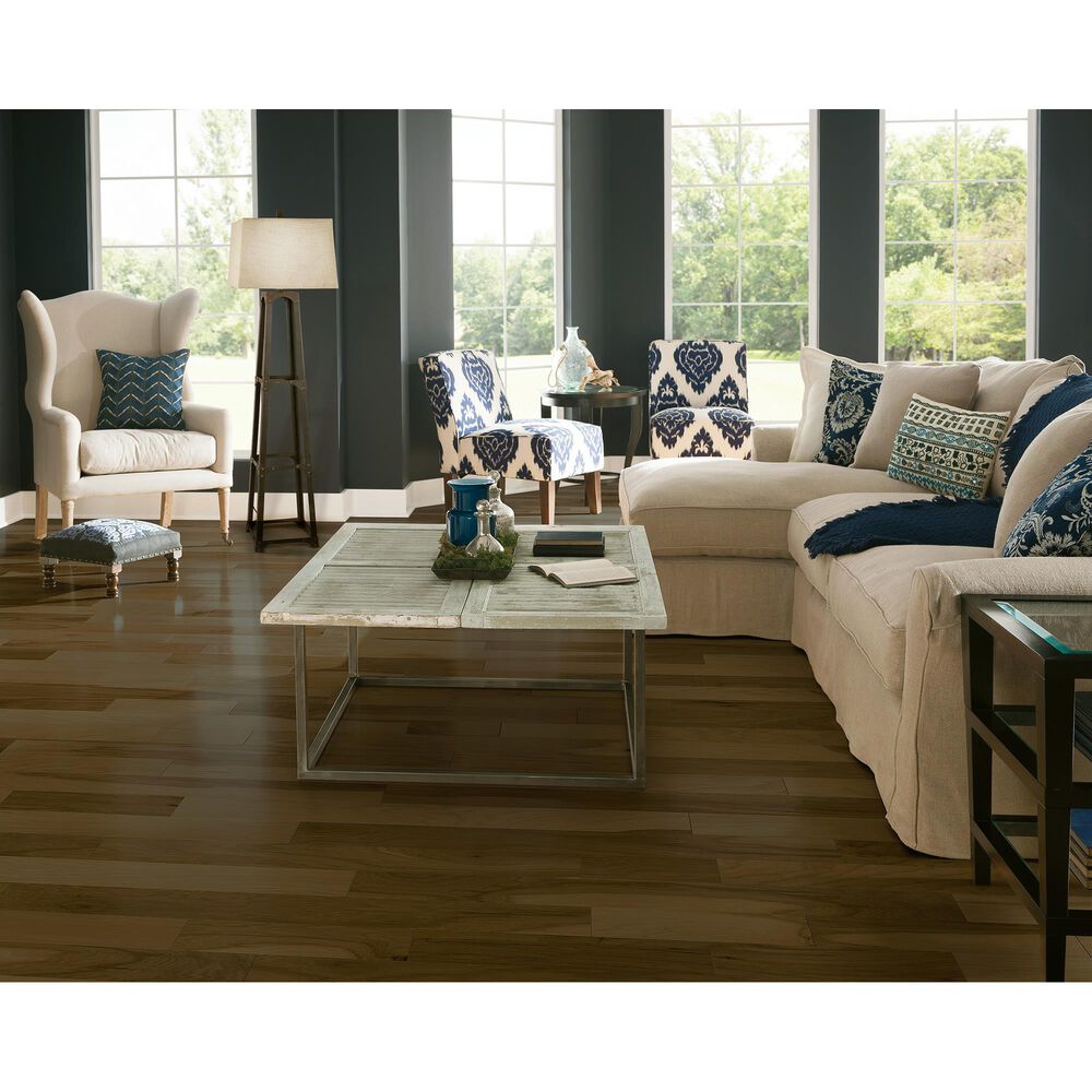 Hartco Prime Harvest Light Black 5&quot; Hickory Engineered Hardwood, , large