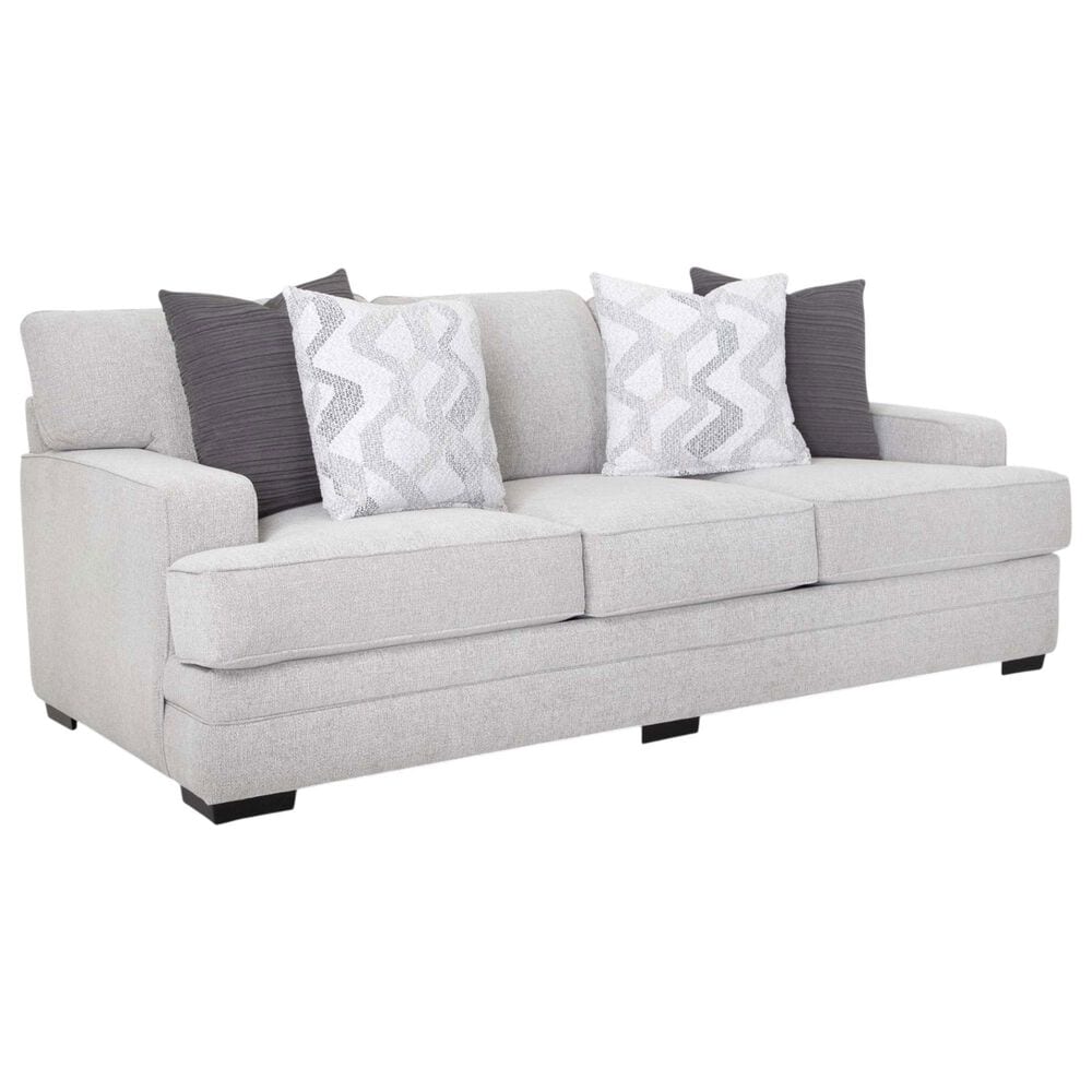 Moore Furniture Stella Stationary Sofa in Pepper, , large