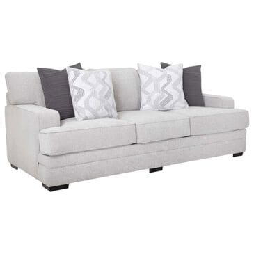Moore Furniture Stella Stationary Sofa in Pepper, , large