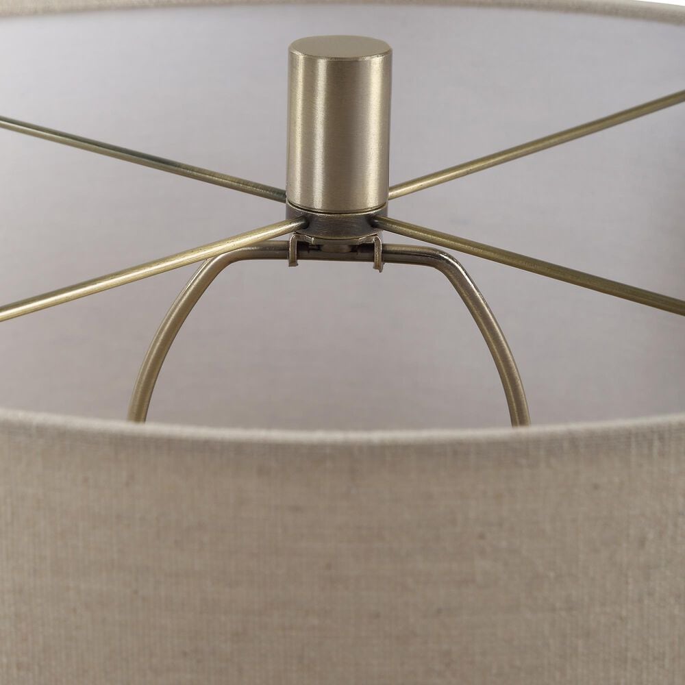 Uttermost Table Lamp in Rich Moss Green, , large