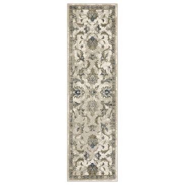 Oriental Weavers Venice Salerno 2"3" x 7"6" Beige and Gold Runner, , large