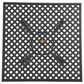 Hearth and Haven Cayman Outdoor Dining Table in Black - Table Only, , large