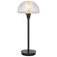 Cal Lighting Eleanor Table Lamp in Charcoal Grey, , large