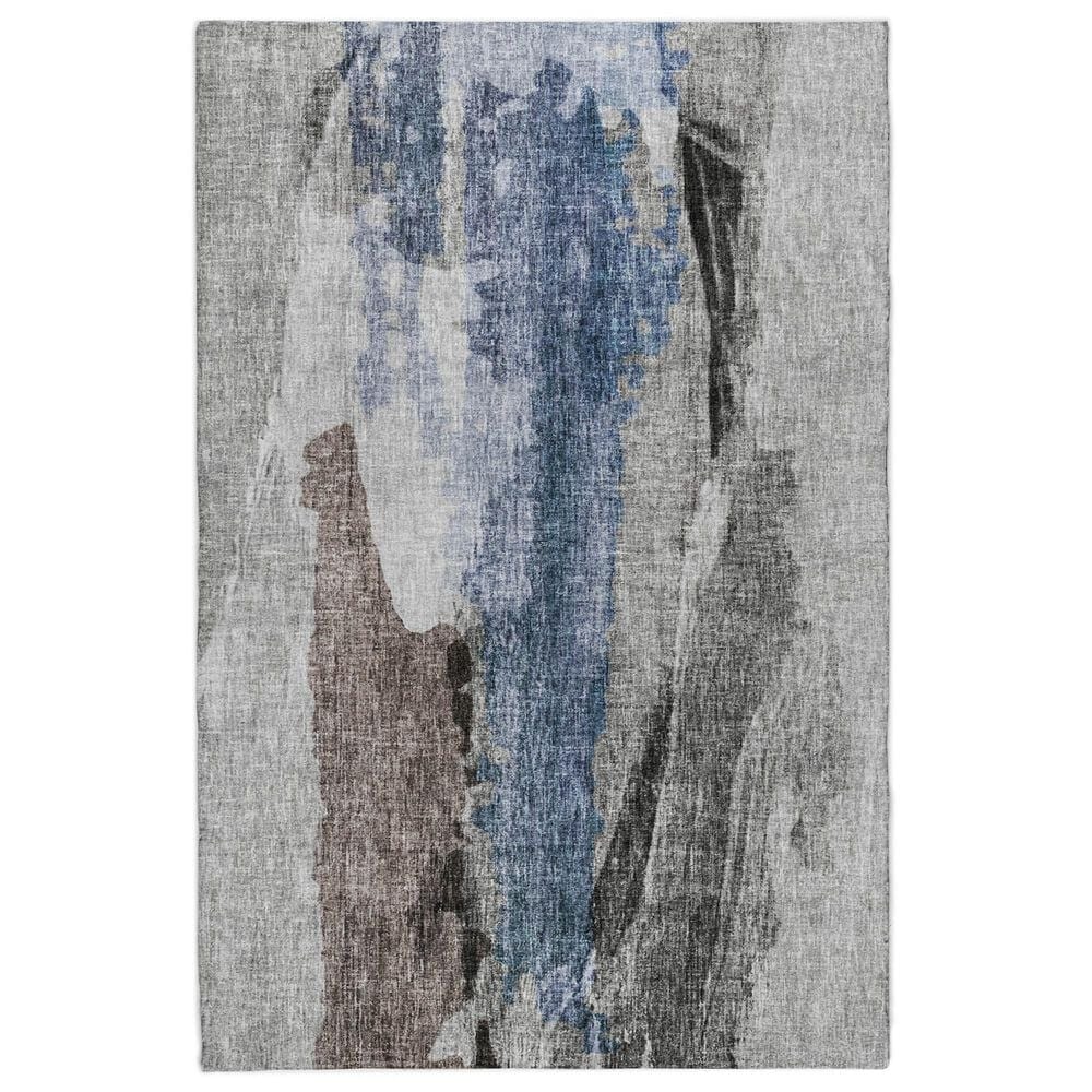 Dalyn Rug Company Boca BO6 Pewter 10" x 14" Area Rug, , large