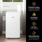 Whirlpool 14000 BTU Portable Air Conditioner with Heat and Cool in White, , large