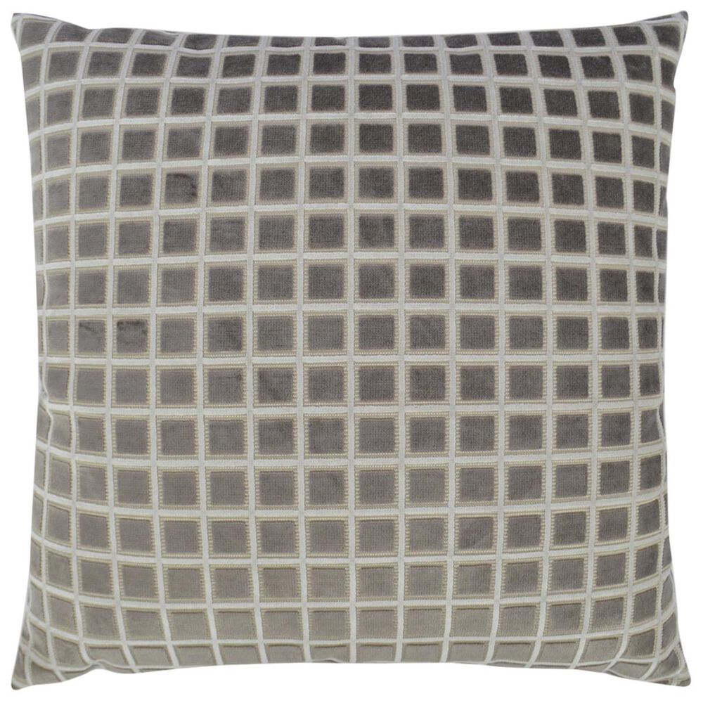 D.V.Kap Inc 24" Feather Down Decorative Throw Pillow in Black Jack, , large