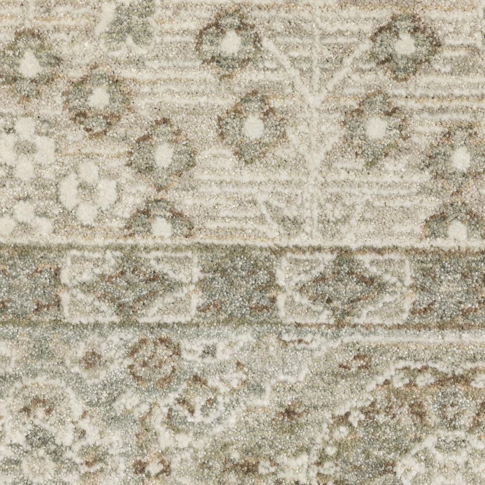 Oriental Weavers Keaton KEA04 Beige and Green 2'3" x 7'6" Runner, , large