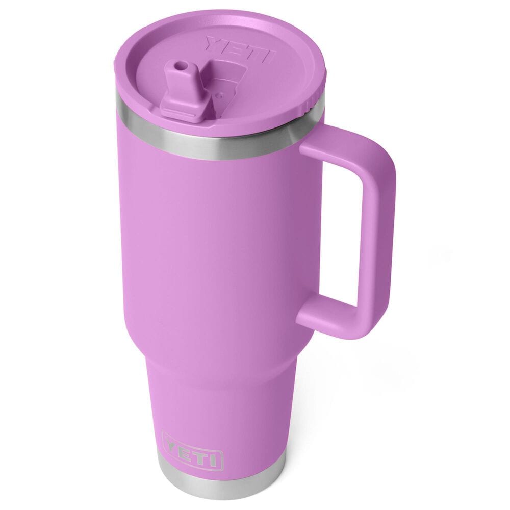 YETI Rambler 40 Oz Travel Straw Mug with Color-Matched Straw Lid in Desert Bloom, , large