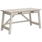 Ashley Carynhurst 3-Piece Office Desk Set in Whitewash, , large