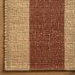 Loloi Weatherstaff Natural and Brick 8"6" x 11"6" Area Rug, , large