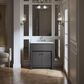 Kohler Alouette 30" Single Bathroom Vanity in Ferrous Grey with 2 cm White Quartz Top and Rectangular Sink, , large