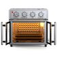 HOMLUX 26 Qt Extra-Large Air Fryer Toaster Oven in Silver, , large