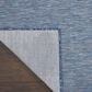 Nourison Positano 5" x 7" Navy Blue Indoor/Outdoor Area Rug, , large