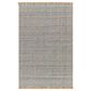 Surya Sara SRU-2305 6" x 9" Pewter Area Rug, , large