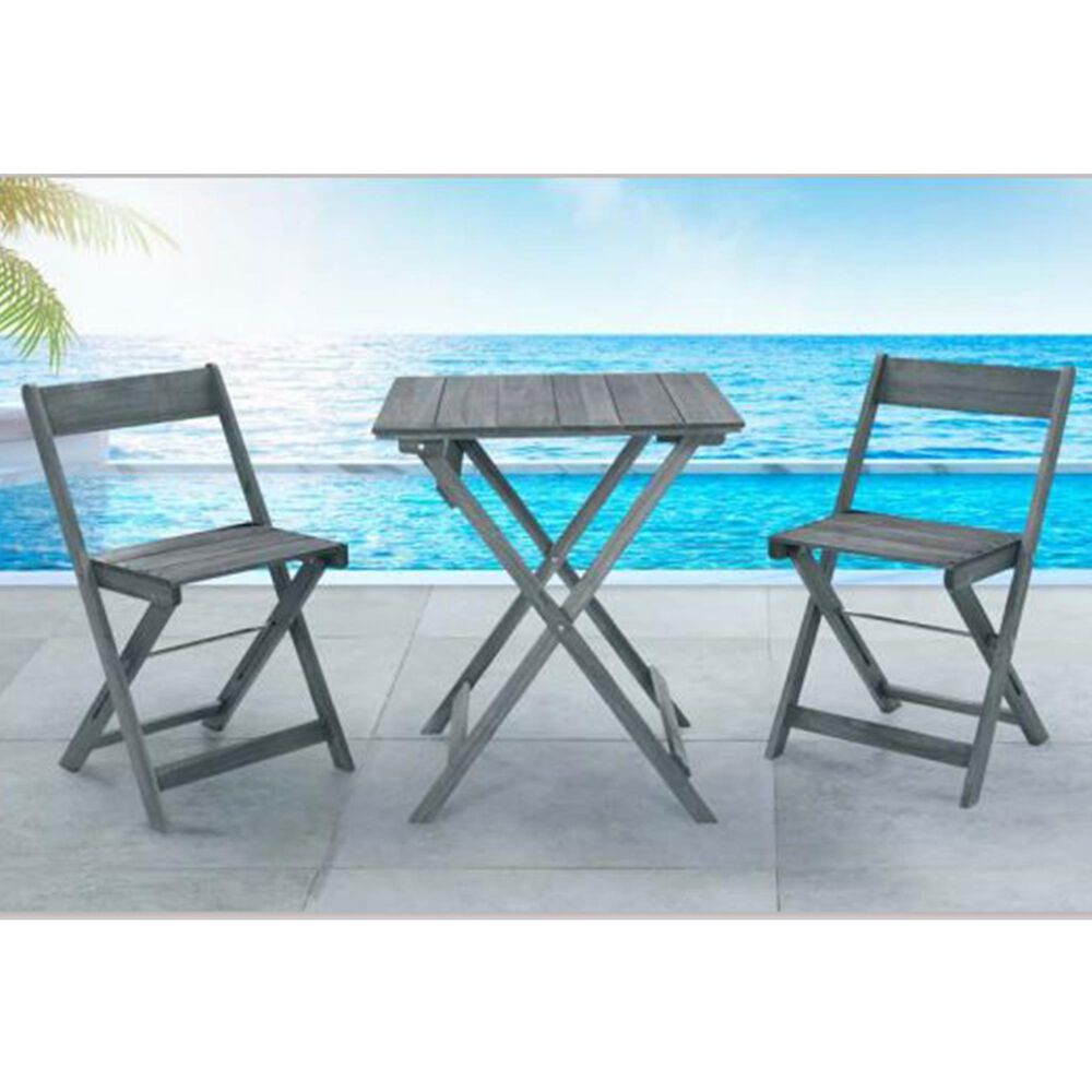 Linden Boulevard 3-Piece Nantucket Bistro Set in Gray Wash, , large