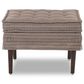 Four Hands Cole Small Ottoman in Rodin Bark, , large