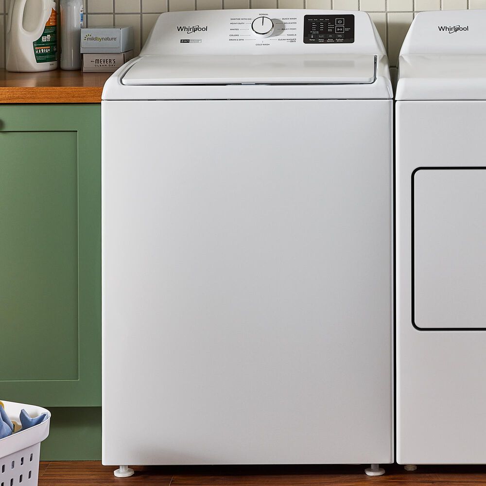 Whirlpool 4 Cu. Ft. Top Load Agitator Washer in White, , large