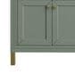 James Martin Vanities Chicago 30" Single Bathroom Vanity in Smokey Celadon with 3 cm Eternal Jasmine Pearl Quartz Top and Rectangular Sink, , large