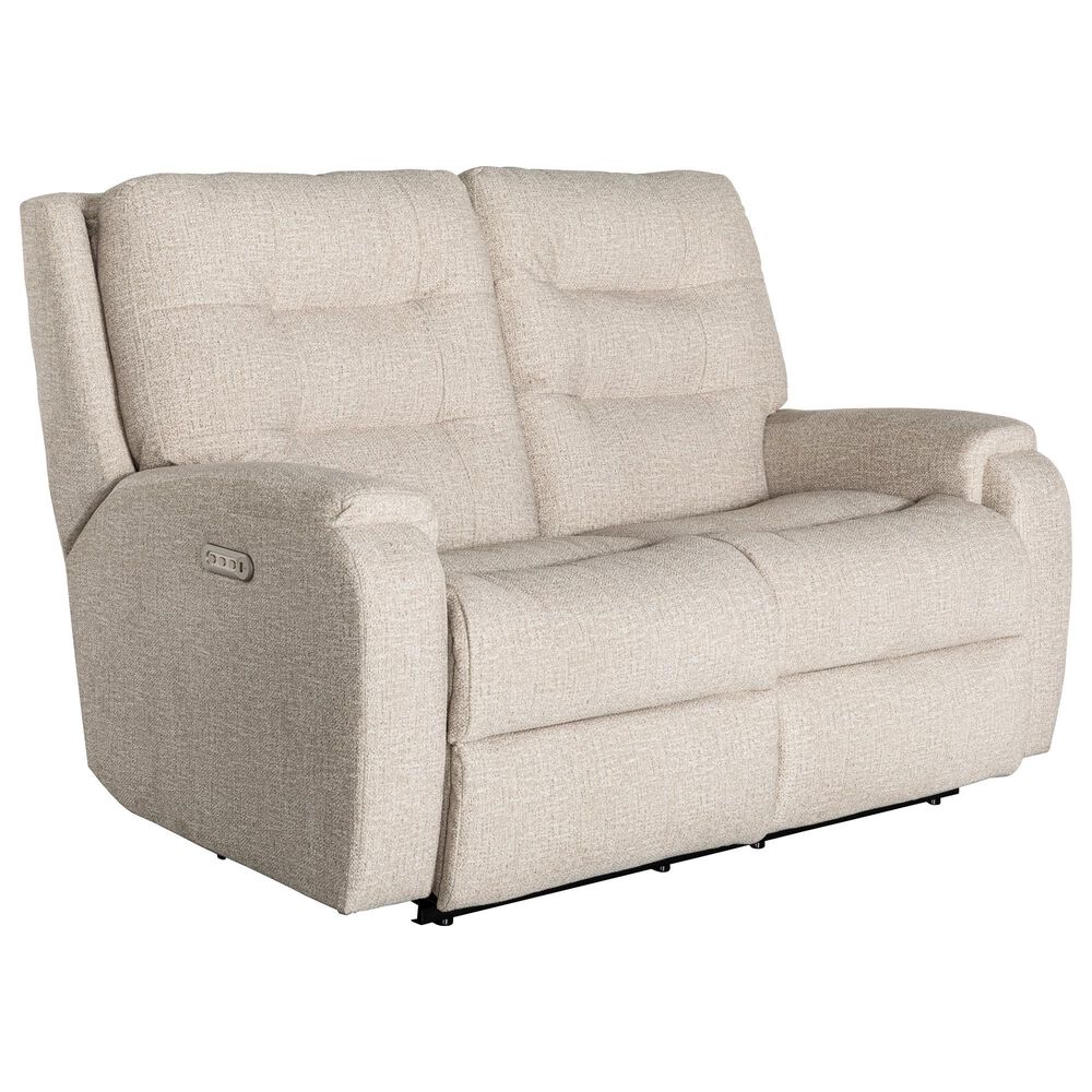 Flexsteel Arlo Power Reclining Loveseat in Oatmeal, , large
