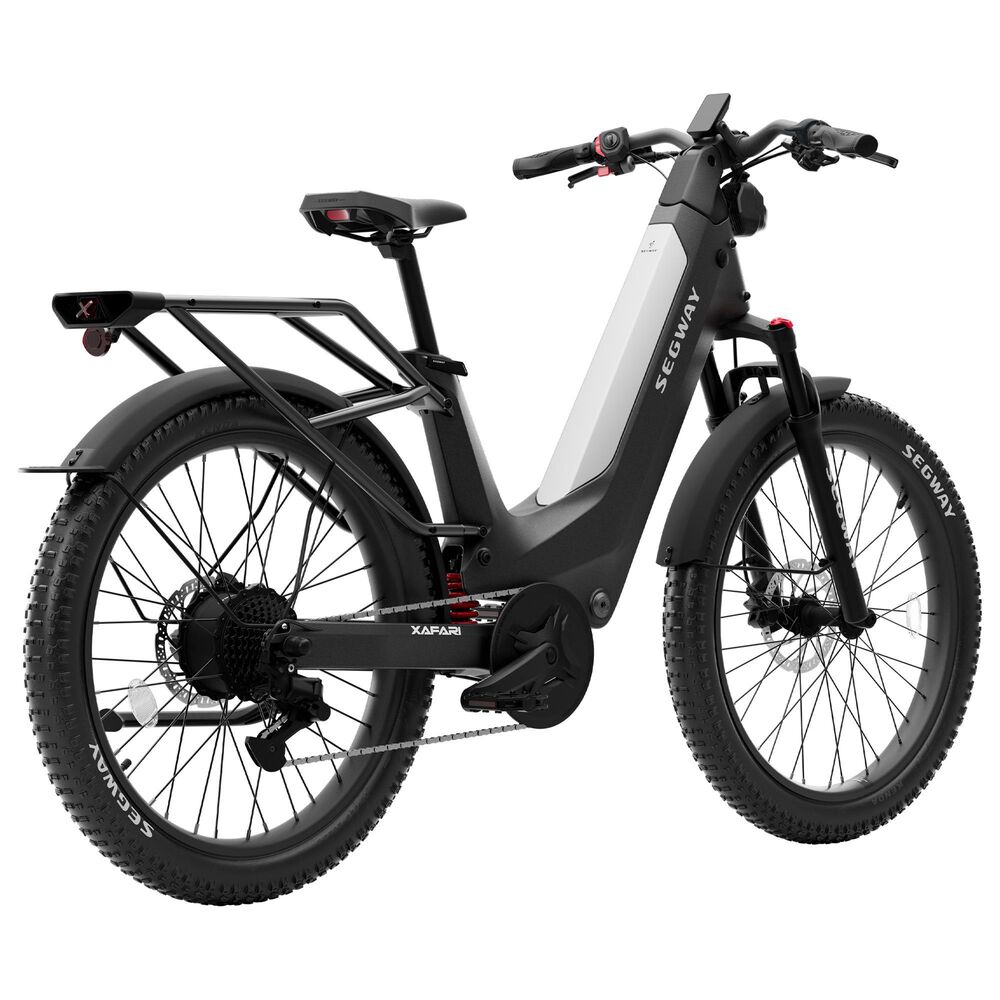 Segway Xafari Fat Tire Electric Bike in Silver, , large