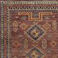 Feizy Fillmore 3" x 5" Red and Multicolor Area Rug, , large