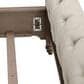 Belle Furnishings Americana Farmhouse 4 Piece King Sleight Bedroom Set in Dusty Taupe and Black, , large