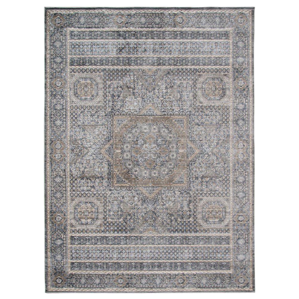 Amer Rugs Fairmont 10"3" x 14"3" Charcoal Area Rug, , large