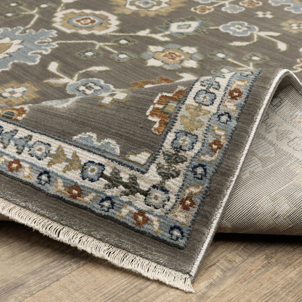 Oriental Weavers Keira Grey and Multicolor 5&#39;3&quot; x 7&#39;6&quot; Area Rug, , large