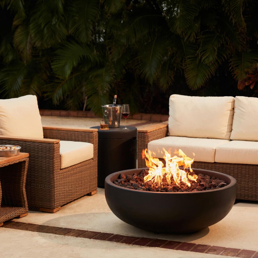 Blaze 38&quot; Round Propane Fire Bowl in Phantom, , large