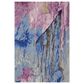 Nourison Prismatic PRS11 3"9" x 5"9" Silver, Purple and Blue Area Rug, , large