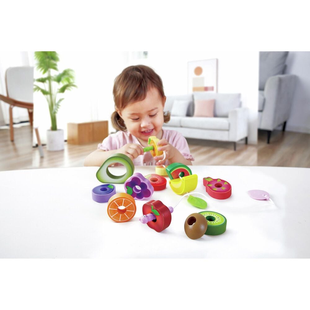 Hape Toys Caterpillar Fruit Feast Set in Multicolor, , large
