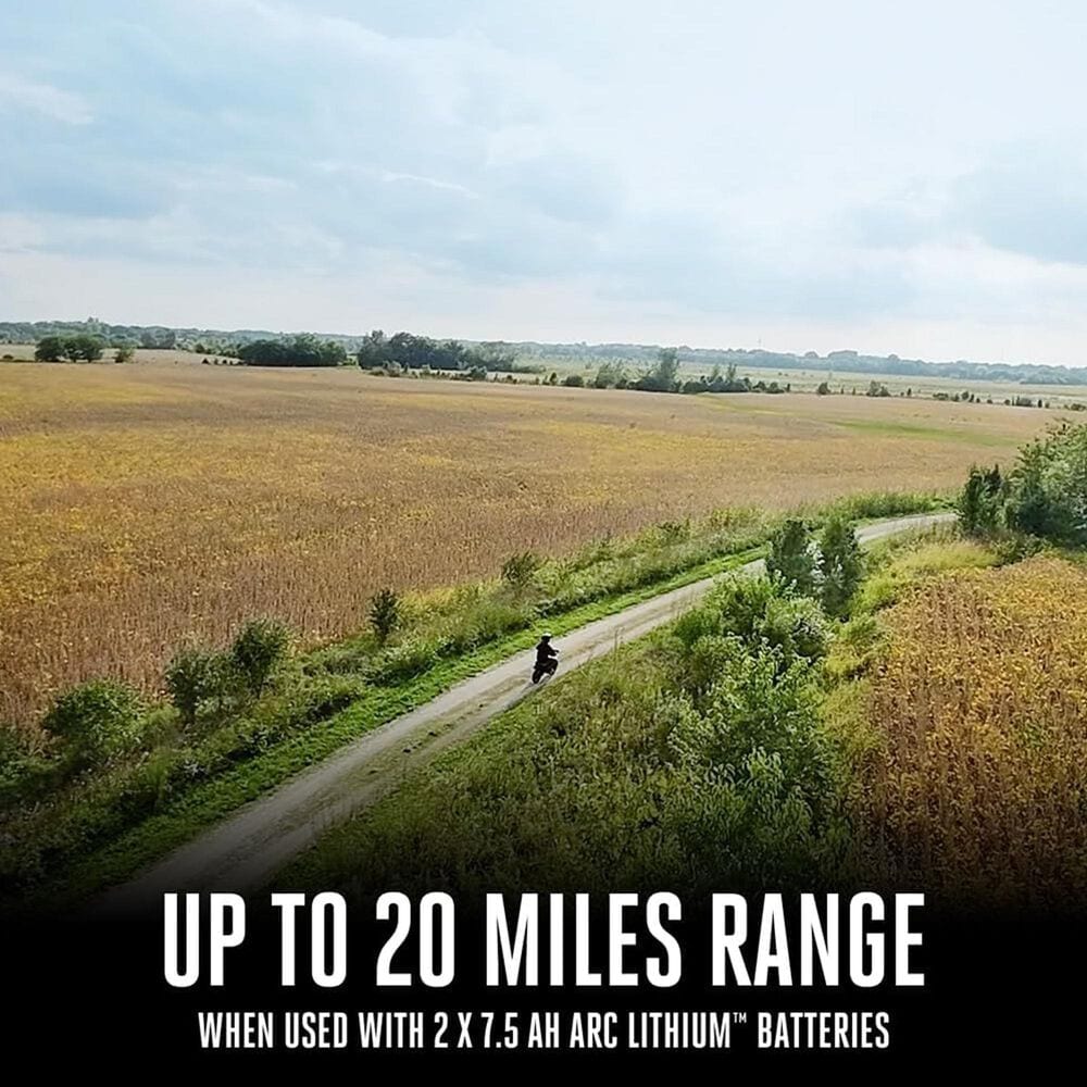 EGO Mini-Bike in Gray with 7.5Ah Battery 2-pk and Dual-Port Charger, , large