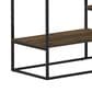 HOMLUX 70" TV Stand with 2 Open Storage Shelves in Columbia Walnut, , large