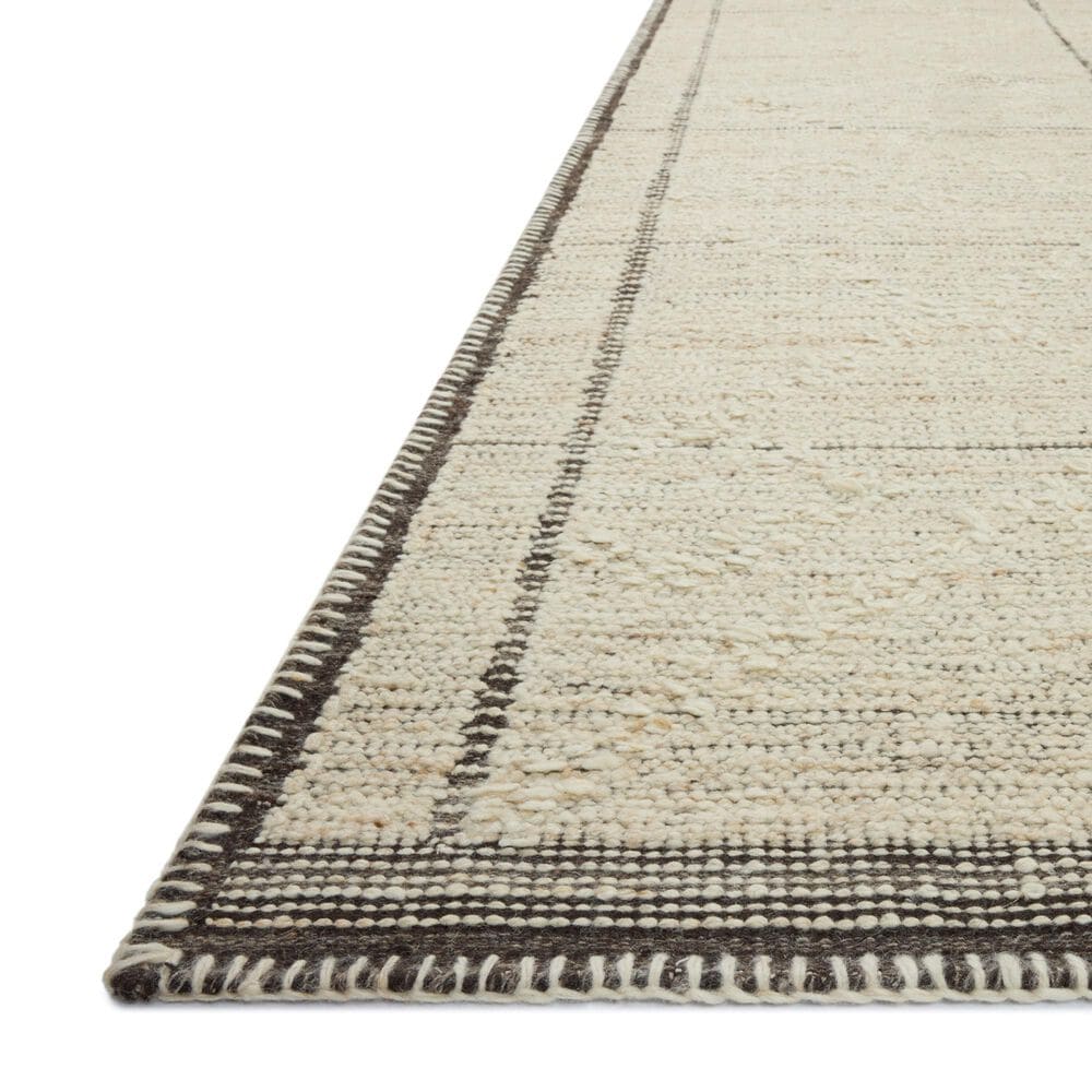 Amber Lewis x Loloi Bowie Ivory and Mocha 2'9" x 8' Runner, , large