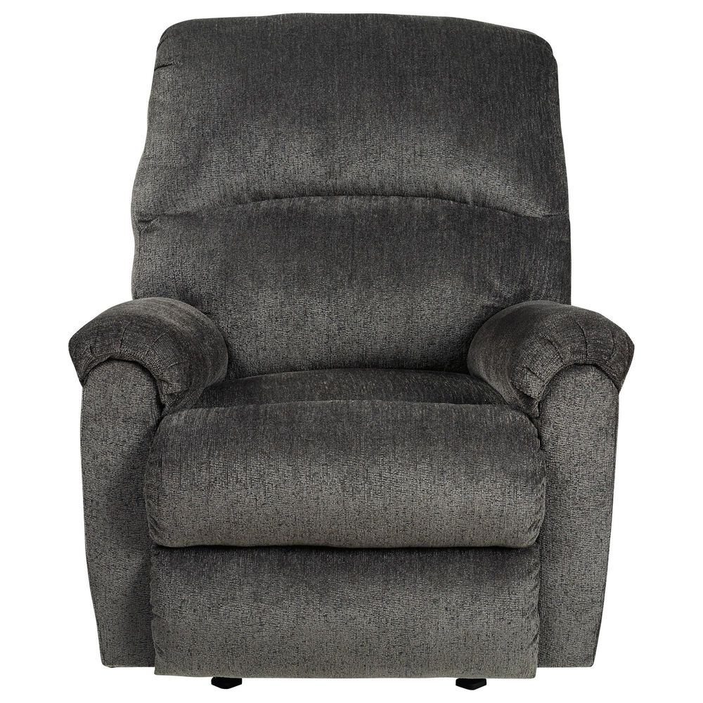 Ashley Ballinasloe Rocker Recliner in Smoke, , large