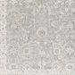 Surya Dresden Gray, Medium Gray, White, Light Slate, Denim and Mustard 5"3" Round Area Rug, , large
