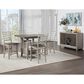 Steve Silver Abacus Server in Smokey Honey, , large