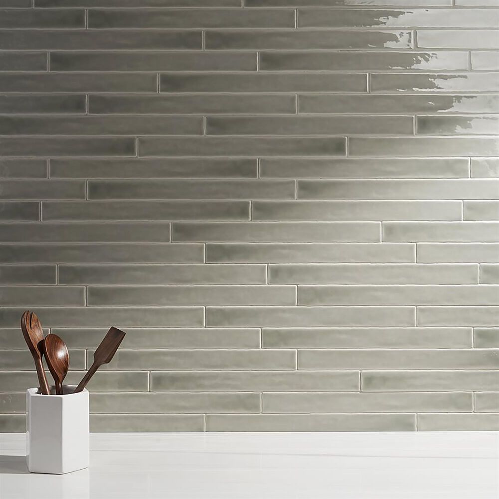 Soho Studio Newport Moss 2&quot; x 20&quot; Ceramic Tile, , large