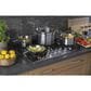 GE Profile 2- Piece Kitchen Bundle with a 30" Gas Cooktop and a 30" Built-In Combination Microwave/Wall Oven in Stainless Steel, , large