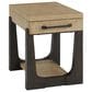 Emerald Home Furnishings Sutton Place Chairside Table in Caramel and Cocoa, , large