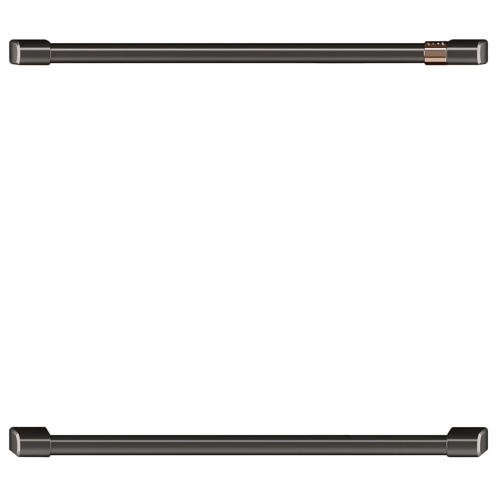 Cafe Handle Kit for Range in Brushed Black, , large