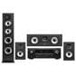 Denon VR-S670H 5.2 Channel 8K Home Theater Receiver with Polk Audio 5 Speaker Surround, , large