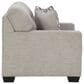Ashley Mahoney Stationary Loveseat in Pebble, , large