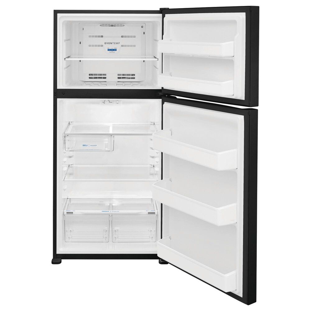Frigidaire 18.3 Cu. Ft. Top Freezer Refrigerator in Black NFM