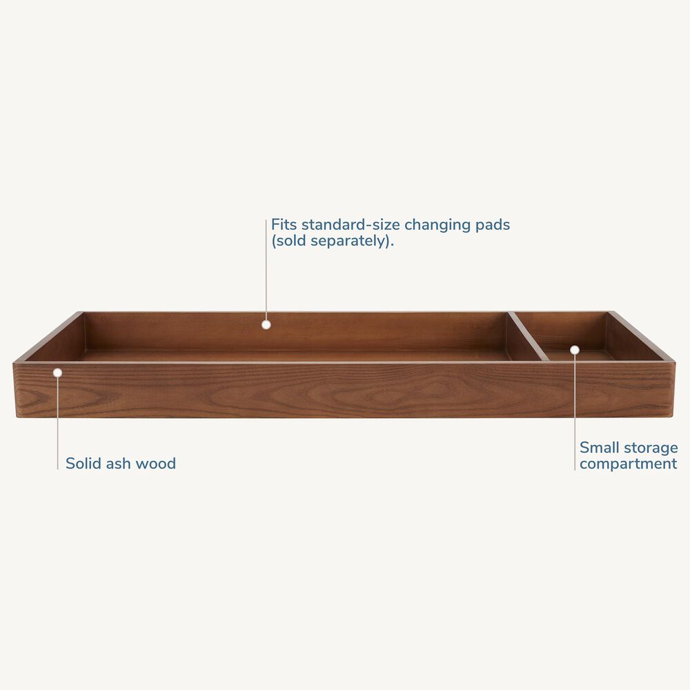 Maxi Cosi Quiet Luxury Assembled Double Topper in Dolce Oak Stain, , large