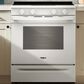 Whirlpool 30" Electric Range in White, , large