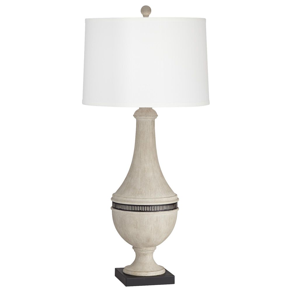 Pacific Coast Lighting Homer Table Lamp in White Wash, , large