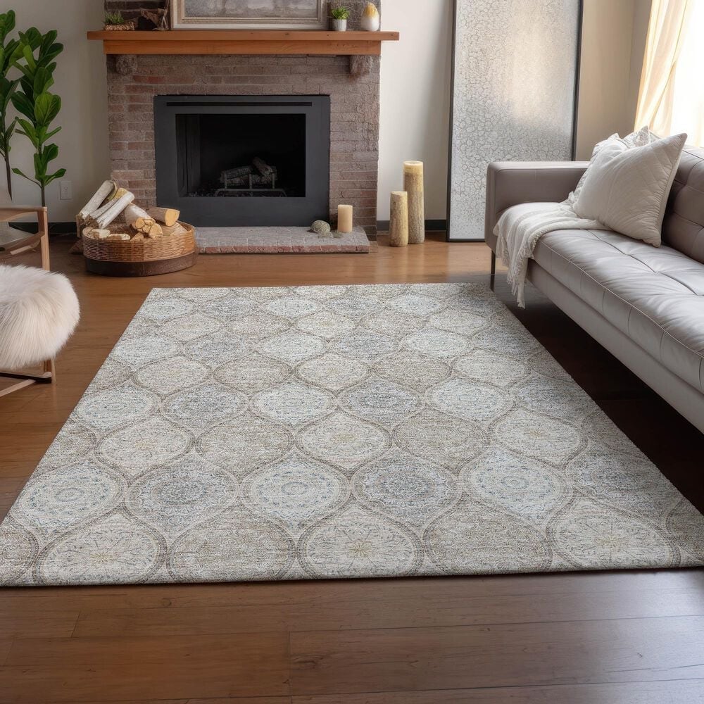Dalyn Rug Company Neo NO7 10&#39; x 14&#39; Linen Area Rug, , large